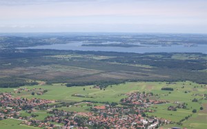Ausblick Schnappenkirche Ausblick über den Chiemsee von der Schnappenkirche